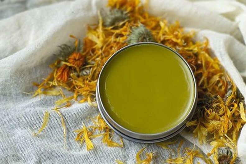 Unguento con calendula