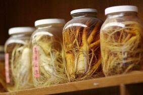 Tintura di ginseng per aumentare la potenza