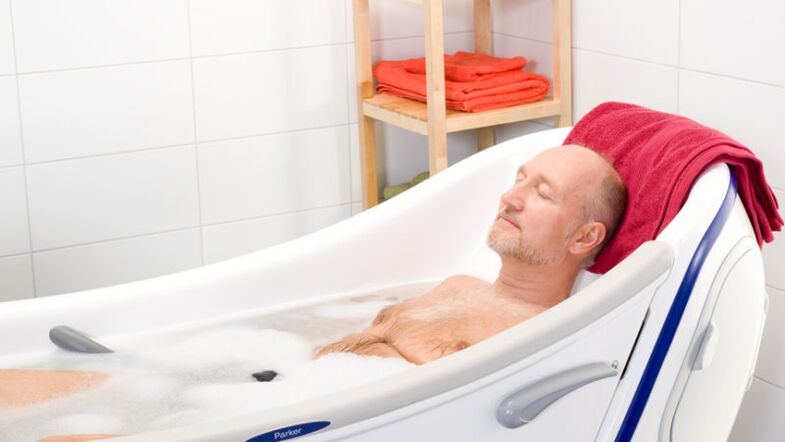 fare un bagno dopo i 50 anni per aumentare la potenza